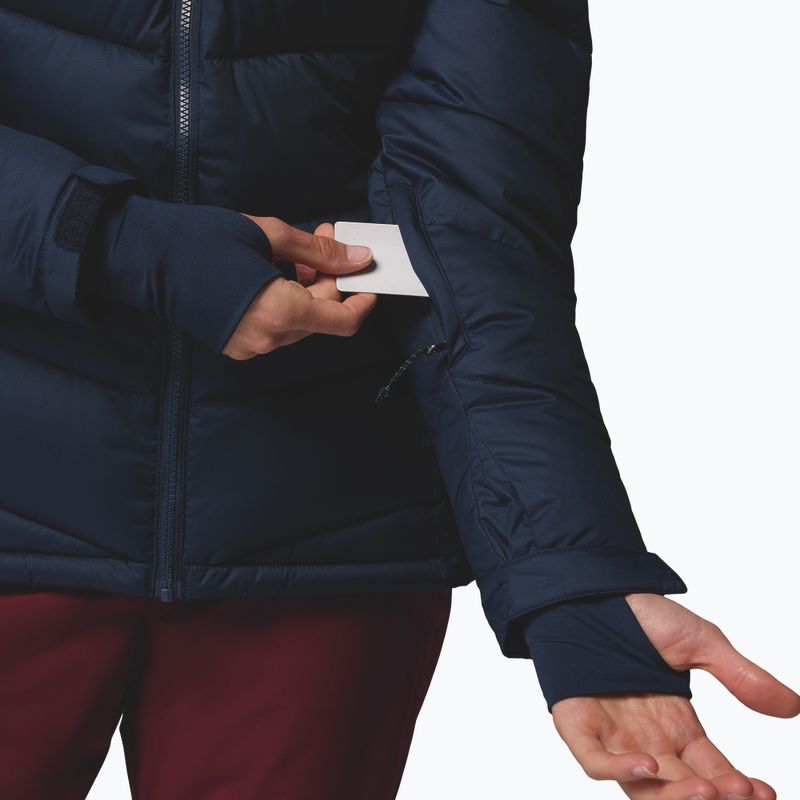Dámska lyžiarska bunda Columbia Abbott Peak II Ins collegiate navy/rich wine/eraser pink 6