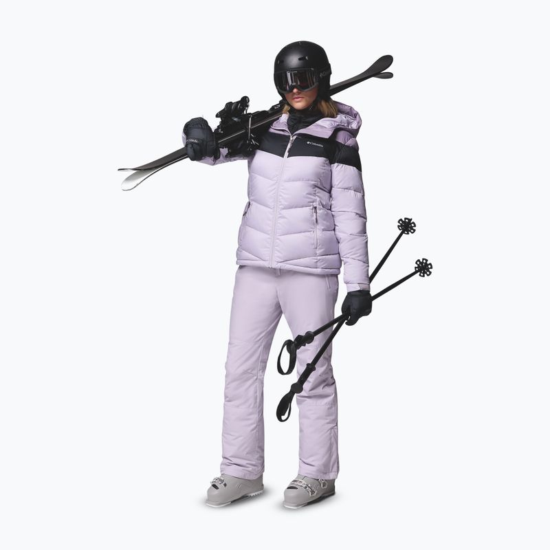 Dámska lyžiarska bunda Columbia Abbott Peak II Ins lavender pearl/shale purple/black 2