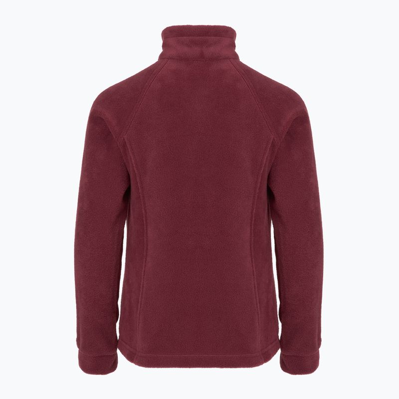 Detská fleecová mikina Columbia Benton Springs Fleece rich wine 2
