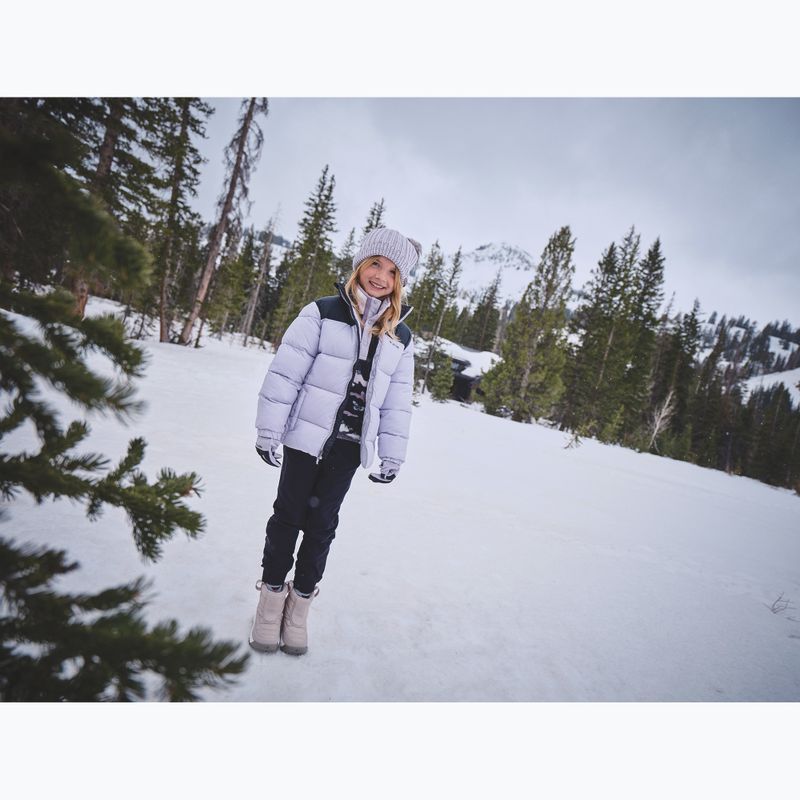 Detská fleecová mikina Columbia Helvetia II Printed Half Snap Fleece shale purple sisters/lavender pearl 5