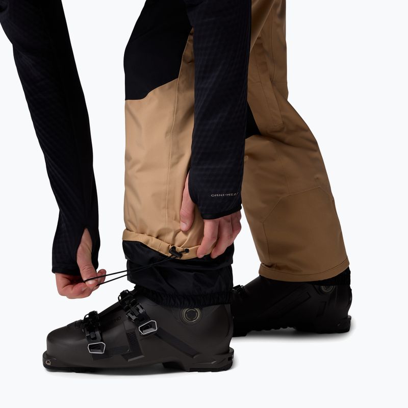 Pánske lyžiarske nohavice Columbia Winter District canoe/black 10