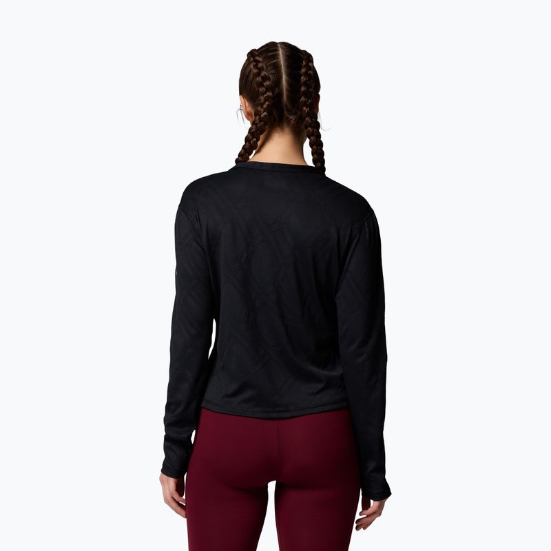 Dámske trekingové tričko s dlhým rukávom Columbia Granite Point Crew black 3