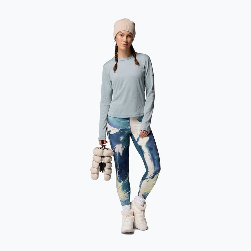 Dámske trekingové tričko longsleeve Columbia Granite Point Crew crushed blue 2