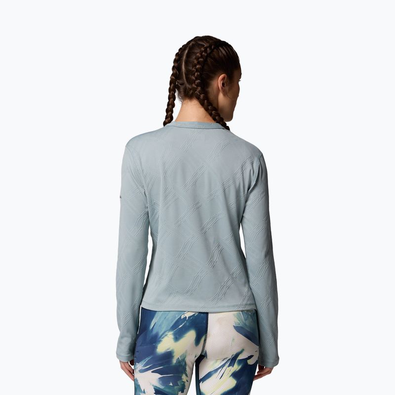 Dámske trekingové tričko longsleeve Columbia Granite Point Crew crushed blue 3