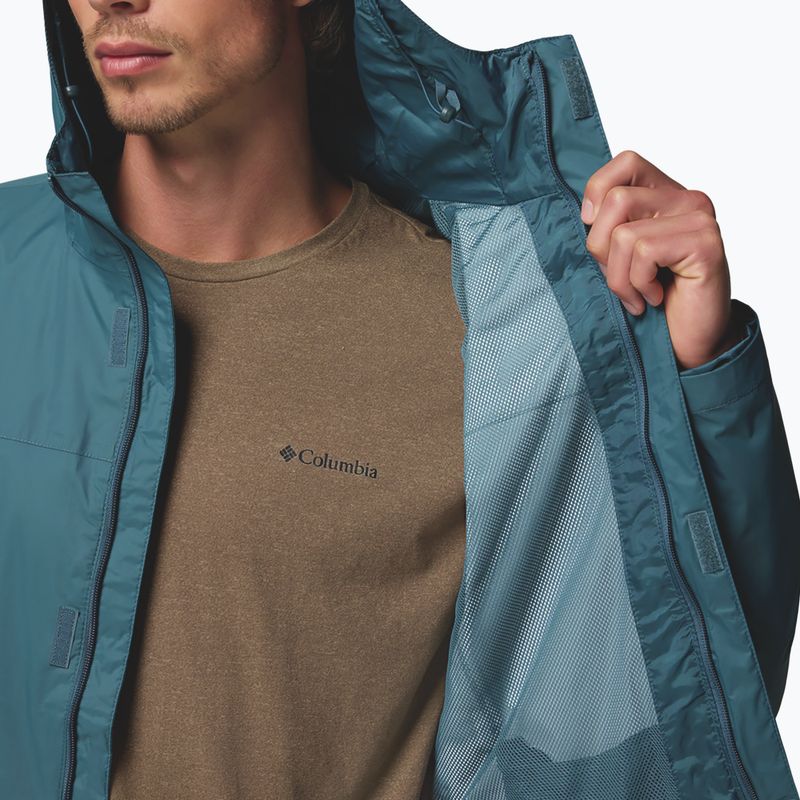 Pánska nepremokavá bunda Columbia Watertight II everblue 6