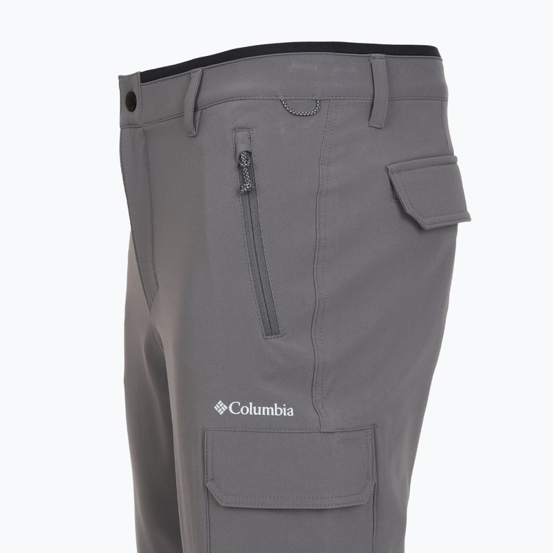 Pánske trekingové nohavice Columbia Tech Trail Utility Winter city grey 13