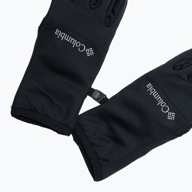 Dámske trekingové rukavice Columbia Arctict Peak black 6