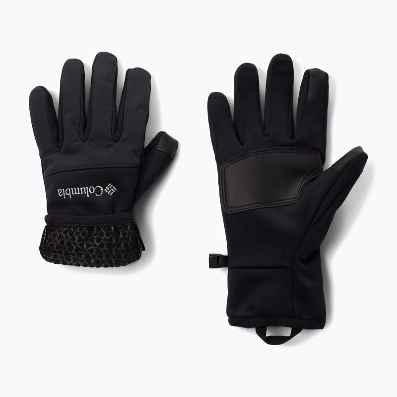 Dámske trekingové rukavice Columbia Arctict Peak black 2