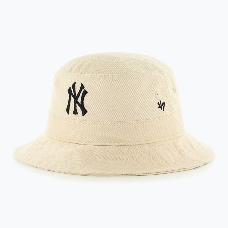 47 Značka MLB New York Yankees Bucket klobúk prírodný