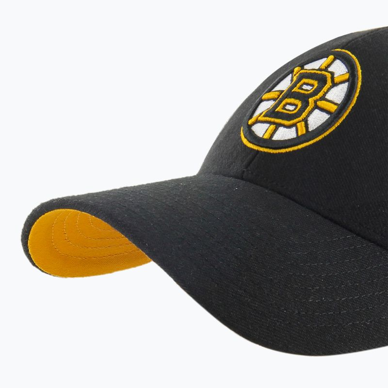 47 Značka NHL Boston Bruins Ballpark Snap MVP čiapka čierna 3