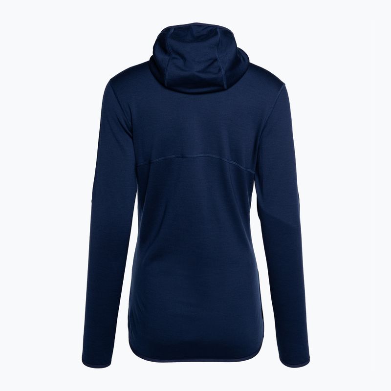 Dámska lyžiarska bunda Icebreaker Merino 560 Realfleece Elemental II royal navy 2