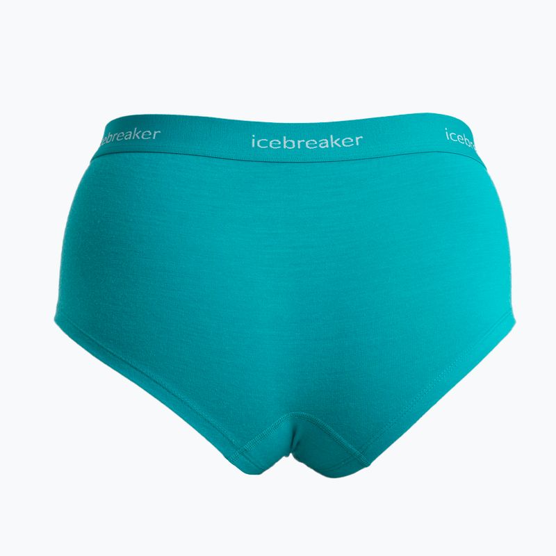 Dámske termo boxerky Icebreaker Sprite hot flux green 5