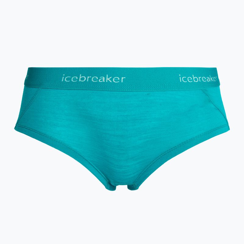 Dámske termo boxerky Icebreaker Sprite hot flux green