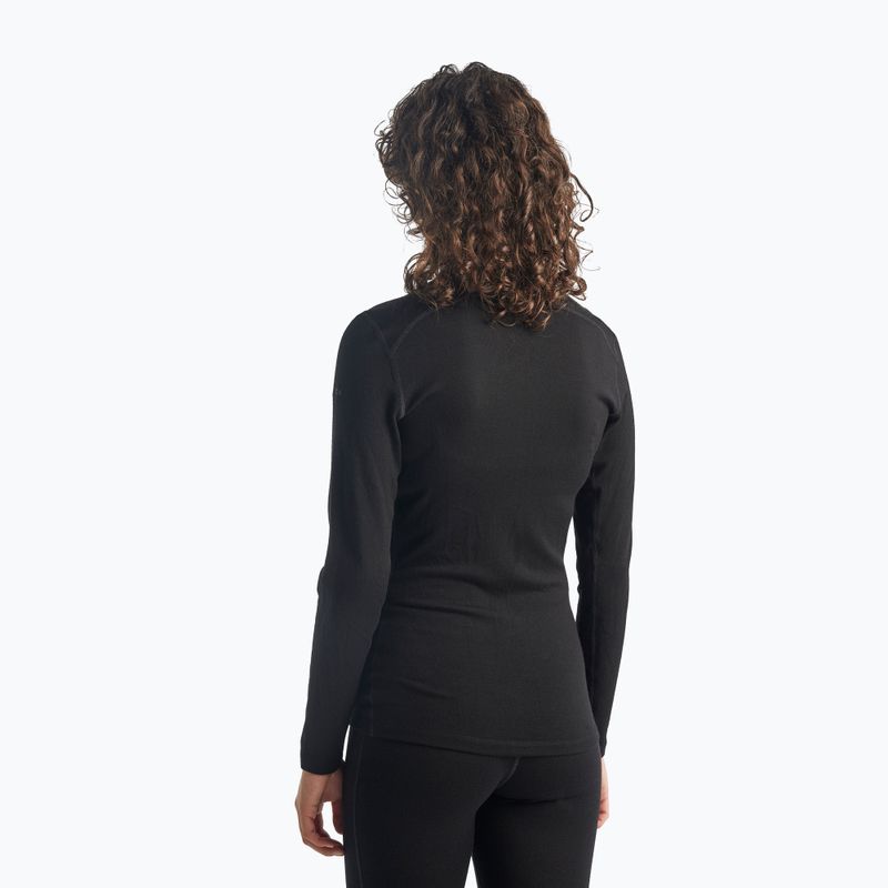 Dámska termo  mikina icebreaker 260 Tech LS Half Zip black 3