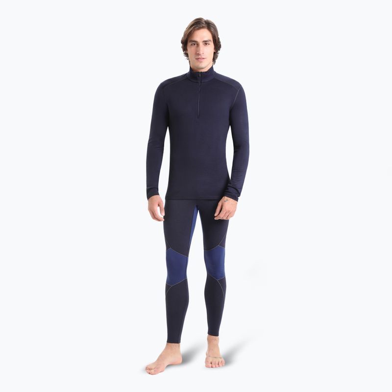 Pánska termo mikina Icebreaker 260 Tech LS Half Zip midnight navy 2