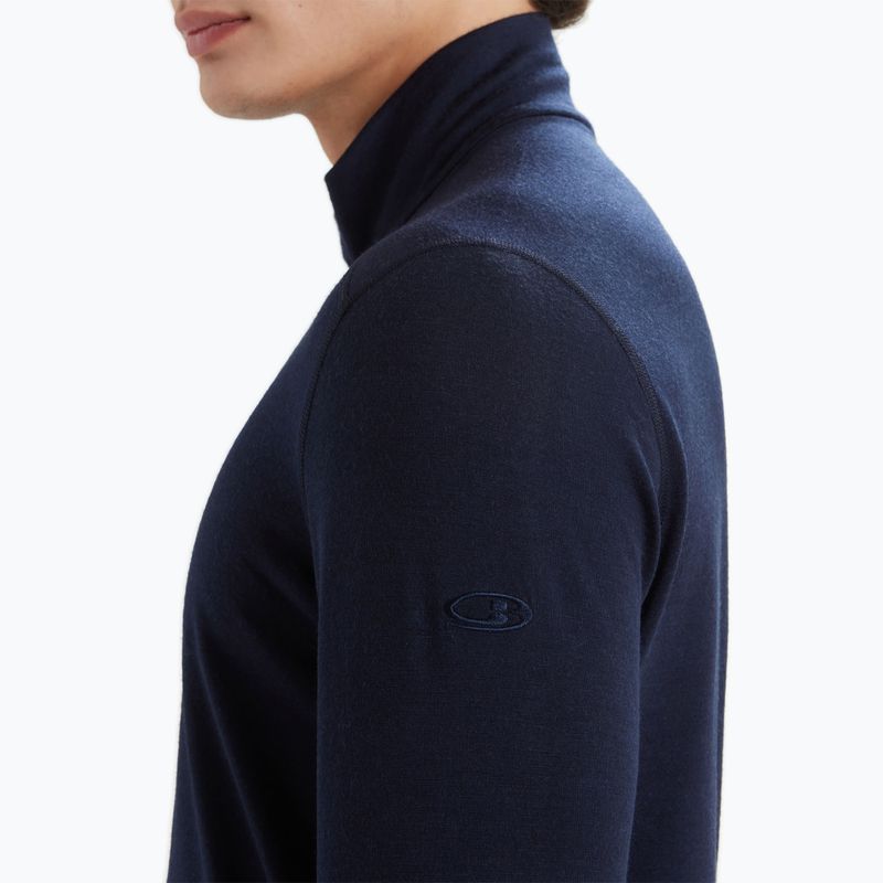 Pánska termo  mikina icebreaker Merino 200 Oasis Half Zip midnight navy 5