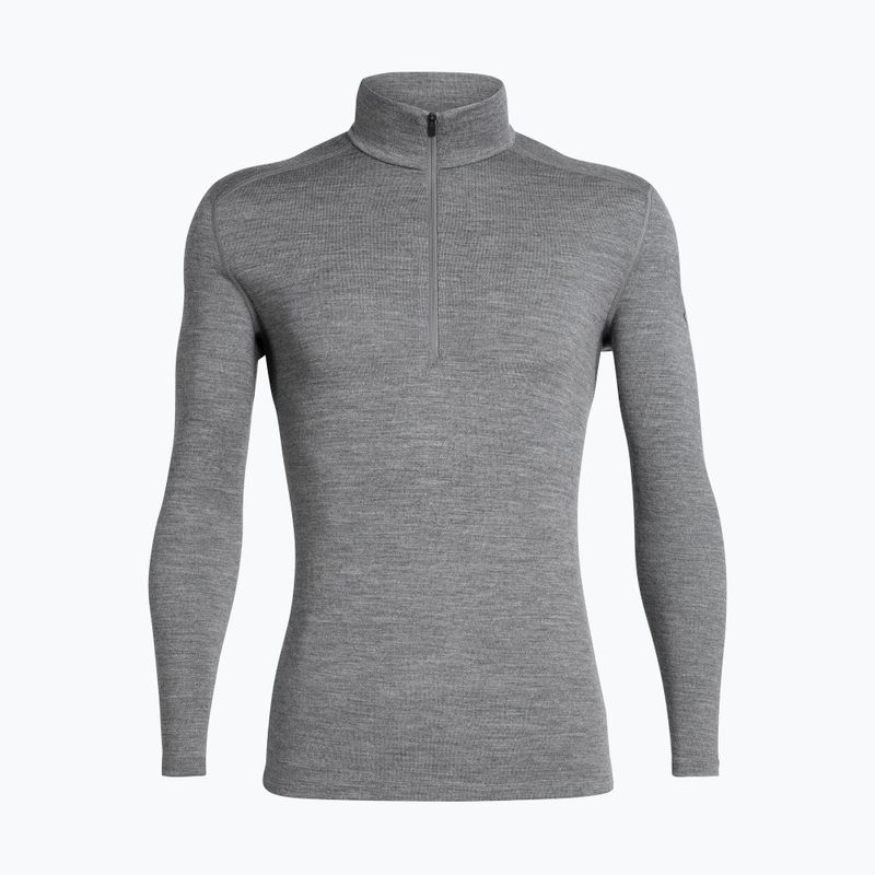 Pánska termo  mikina icebreaker 260 Tech LS Half Zip gritstone heather 7
