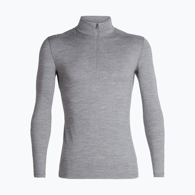 Pánska termo mikina icebreaker Merino 200 Oasis Half Zip gritstone heather 6
