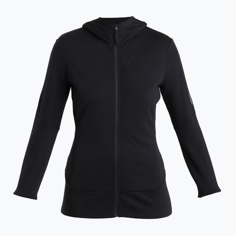 Dámska trekingová mikina Icebreaker Merino 260 Quantum IV Zip Hoodie black 7