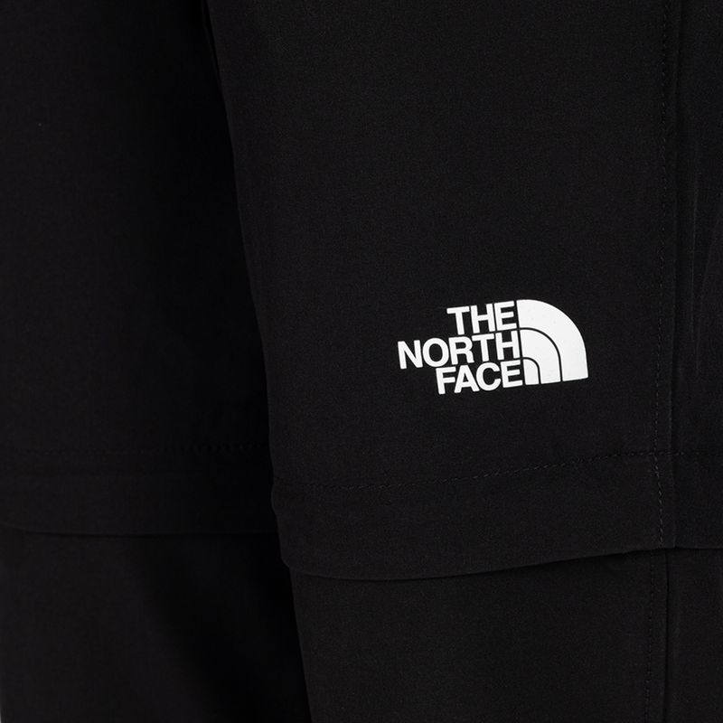 Detské trekingové nohavice The North Face Exploration Convertible black NF0A7R12JK31 4
