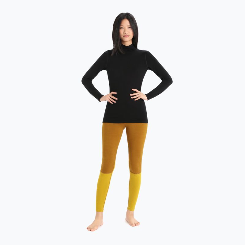 Dámska termoaktívna mikina icebreaker 260 Tech Turtleneck black 2