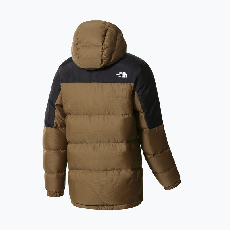 Pánska páperová bunda The North Face Diablo Down Hoodie hnedá NFA4M9L 11