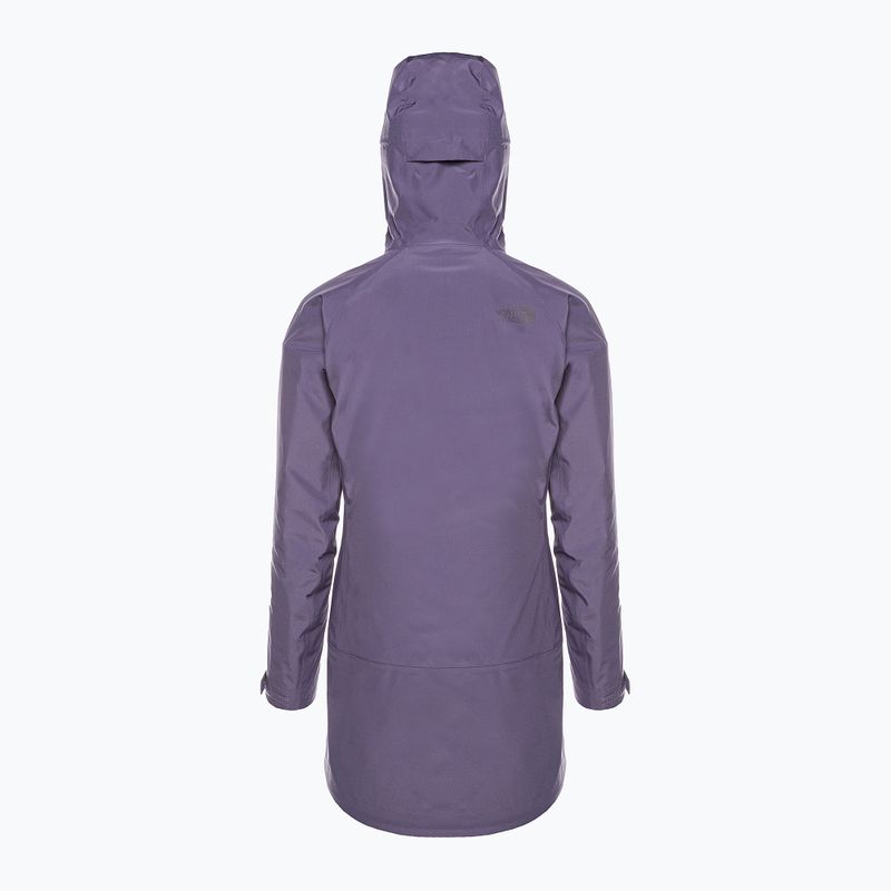 Dámska bunda do dažďa The North Face Dryzzle Futurelight Parka purple NF0A7QADN141 2