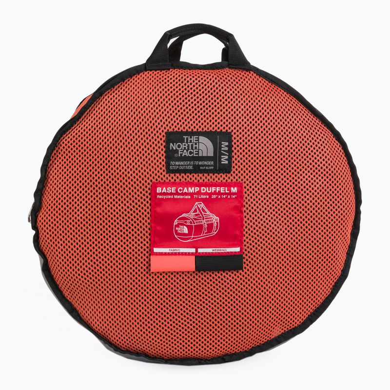 The North Face Base Camp Duffel S 50 l cestovná taška oranžová NF0A52STZV11 7