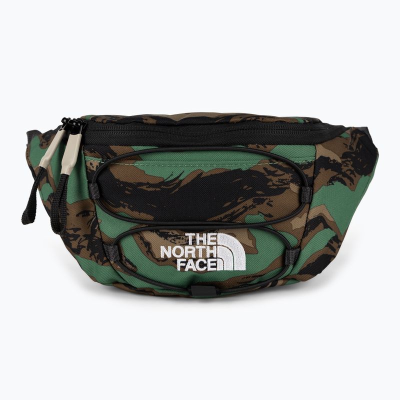 Ľadvinka The North Face Jester Lumbar deep green grass printed camo/asphalt grey