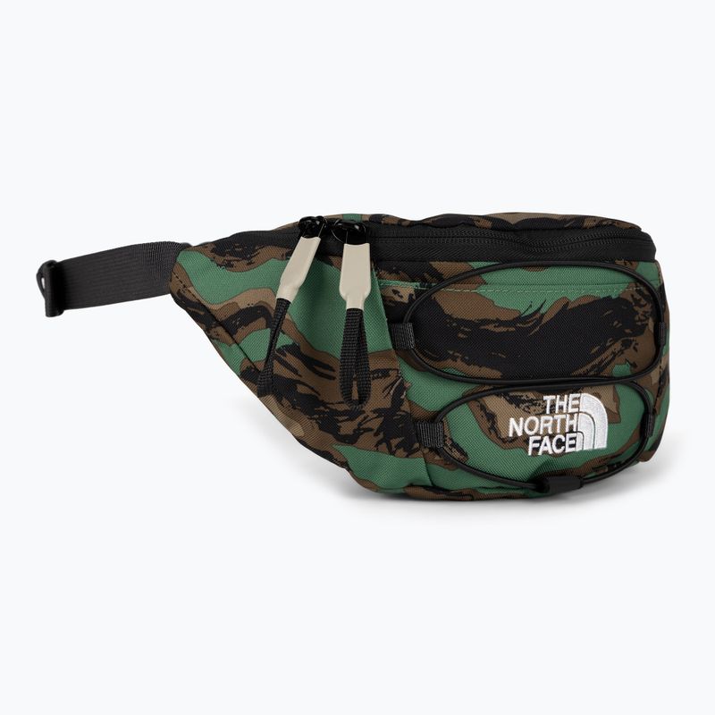 Ľadvinka The North Face Jester Lumbar deep green grass printed camo/asphalt grey 2