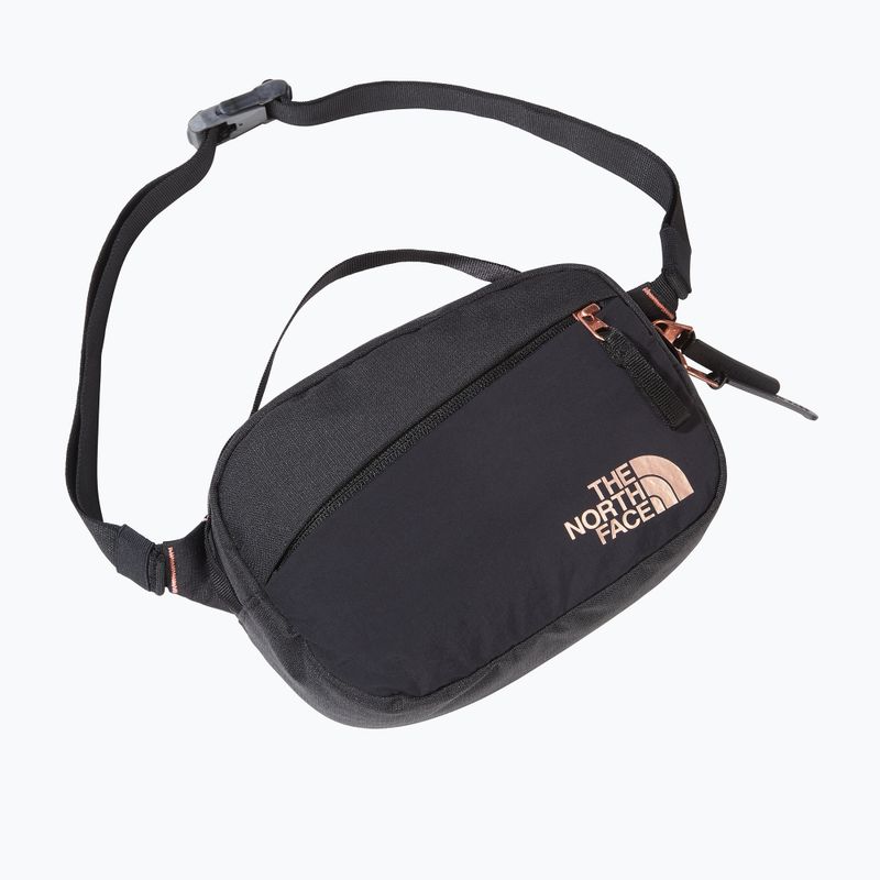 Dámska aktovka The North Face Isabella 2,5 l black light heather/burnt coral metallic 3