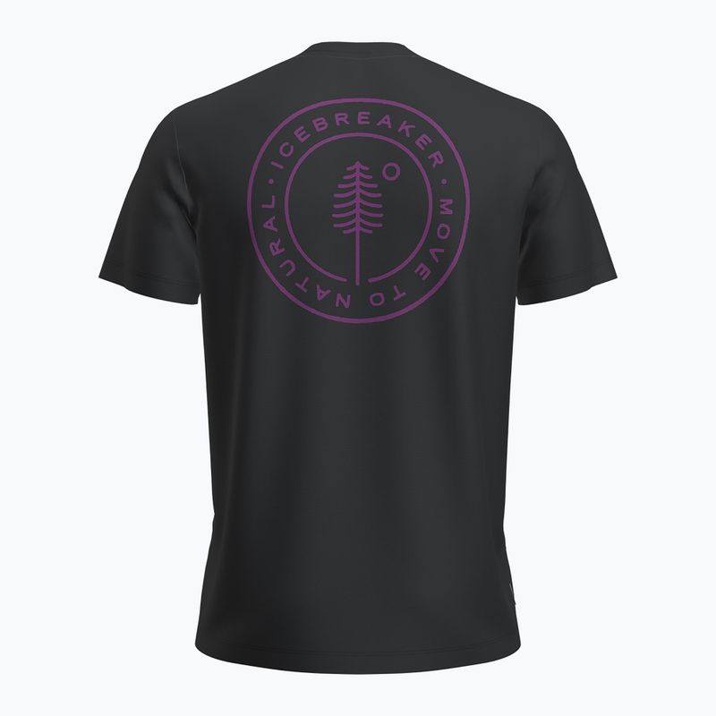 Pánske tričko Icebreaker Merino 150 Tech Lite SS Tee Hike T-shirt Naturall black 2