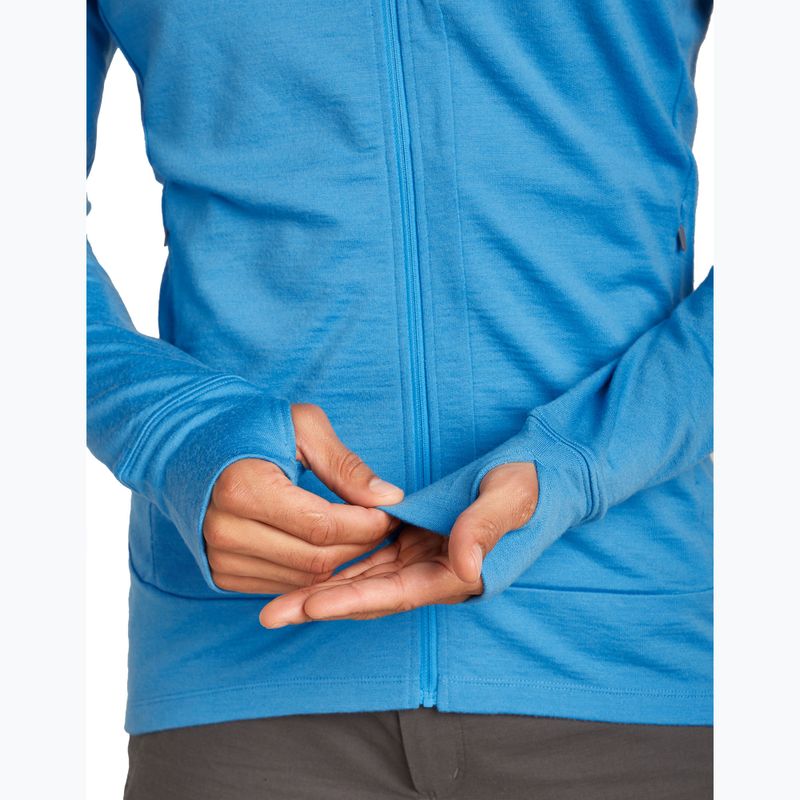 Pánska trekingová  mikina Icebreaker Merino 260 Quantum IV Zip Hoodie arctic 8