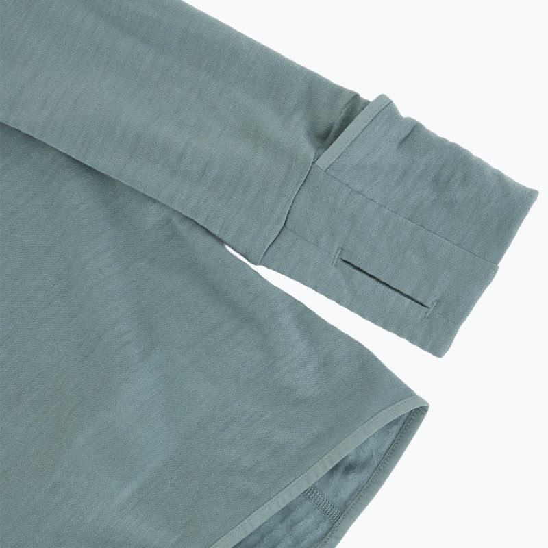 Pánska trekingová  mikina Icebreaker Merino 200 RealFleece Descender Zip Hoodie abyss/blue ash/black 4