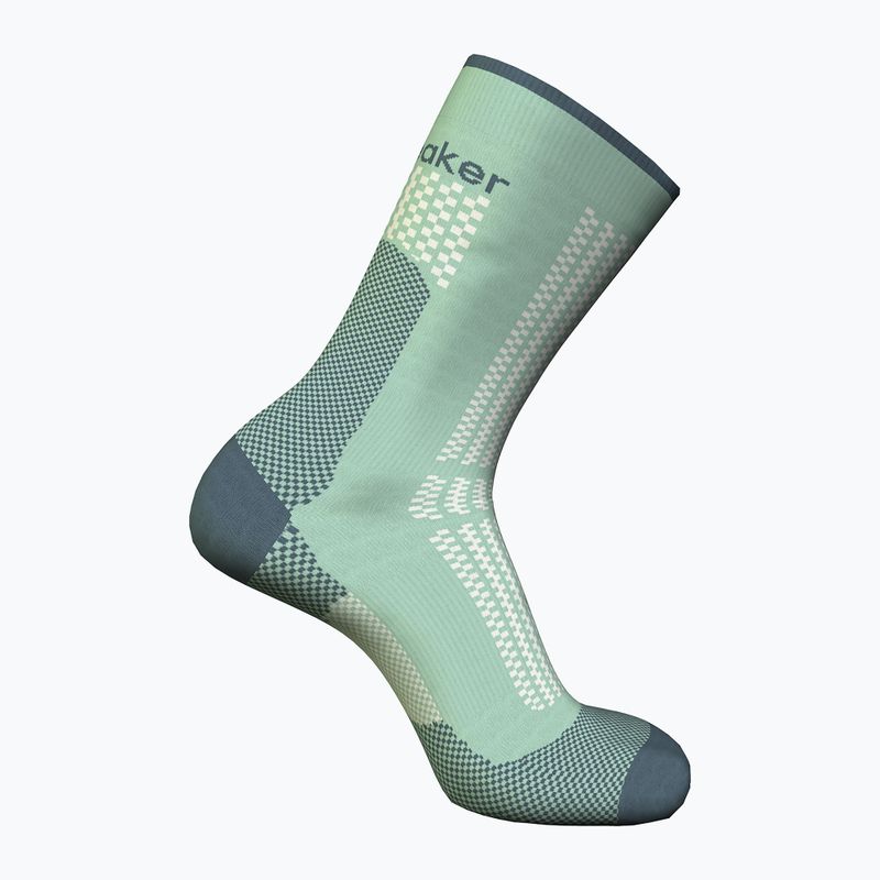 Pánske trekingové ponožky Icebreaker Merino Hike+ Ultralight Crew mint/blue ash 2