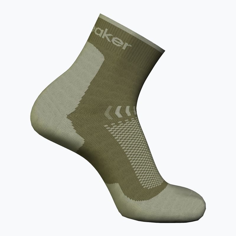 Pánske trekové ponožky Icebreaker Merino Hike+ Light Mini loden/lichen  2