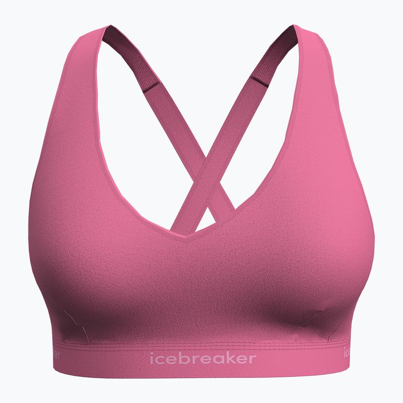 Termoaktívna podprsenka Icebreaker Merino 125 Cool-Lite Sprite Racerback pop