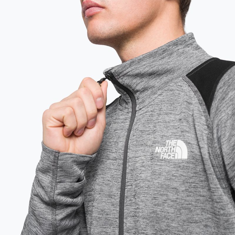 Pánska trekingová mikina The North Face AO Midlayer sivá NF0A5IMFYLM1 5