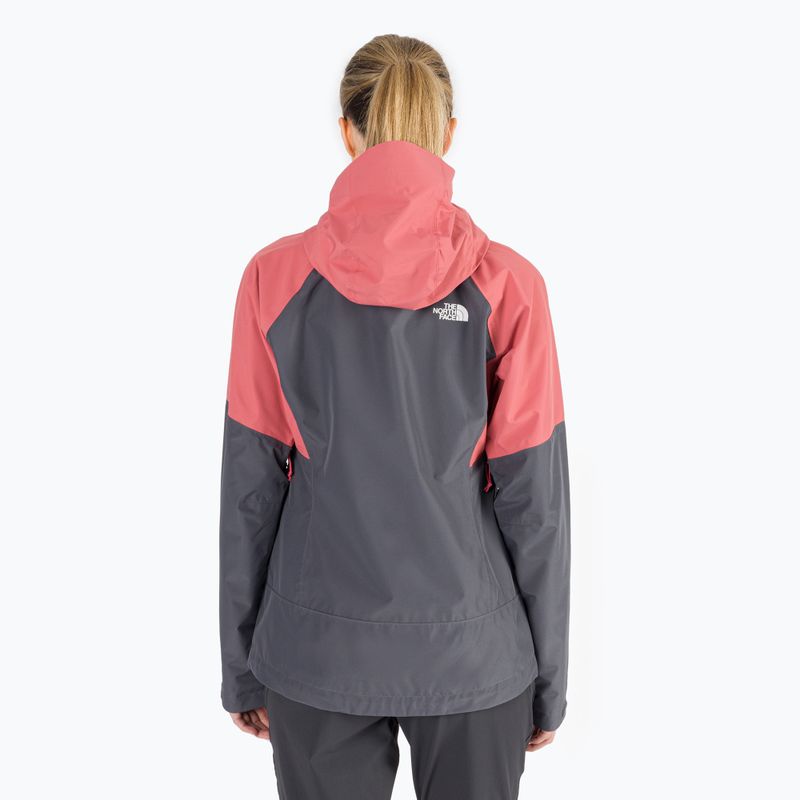 Dámska bunda do dažďa The North Face Diablo Dynamic JKT grey-pink NF0A555W59L1 4