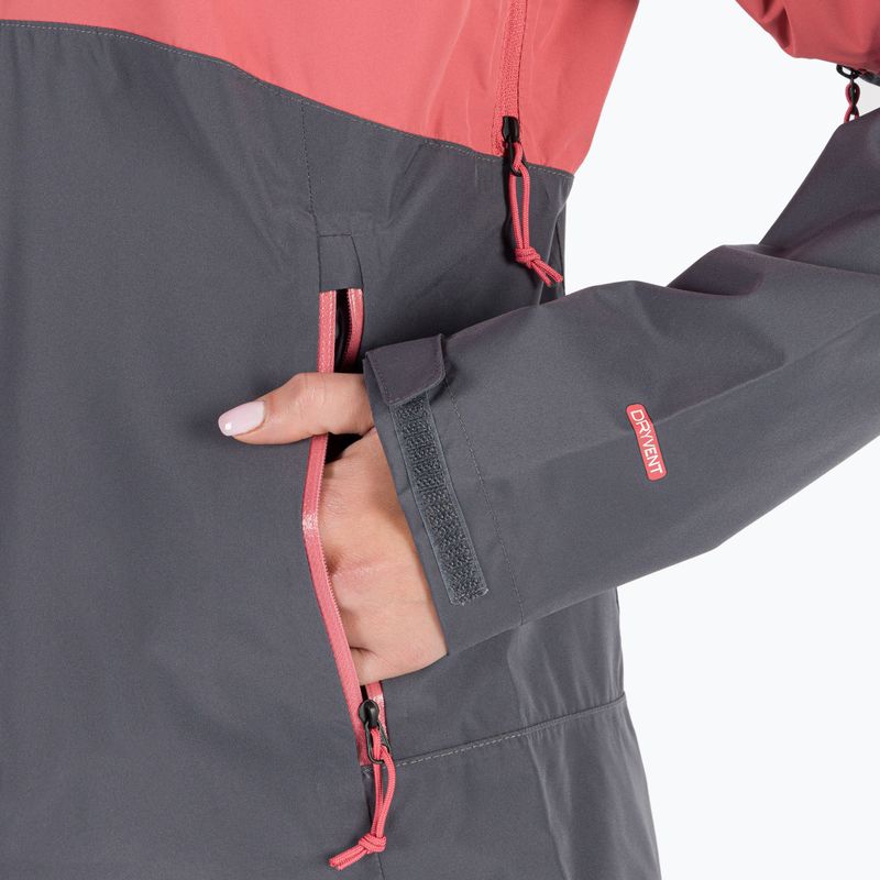 Dámska bunda do dažďa The North Face Diablo Dynamic JKT grey-pink NF0A555W59L1 5