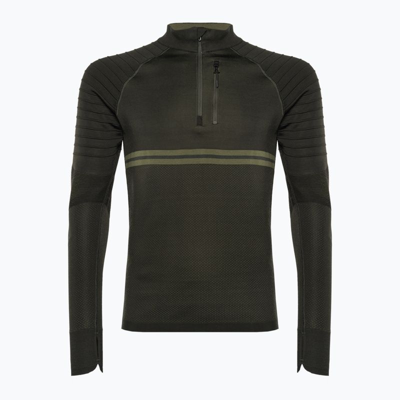 Pánska termo mikina Smartwool Intraknit Merino Tech 1/4 Zip šedá 16670
