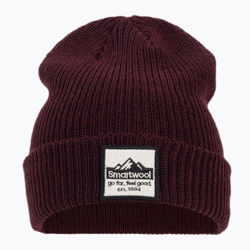 Zimná čiapka Smartwool Patch bordová 11493-K4 2