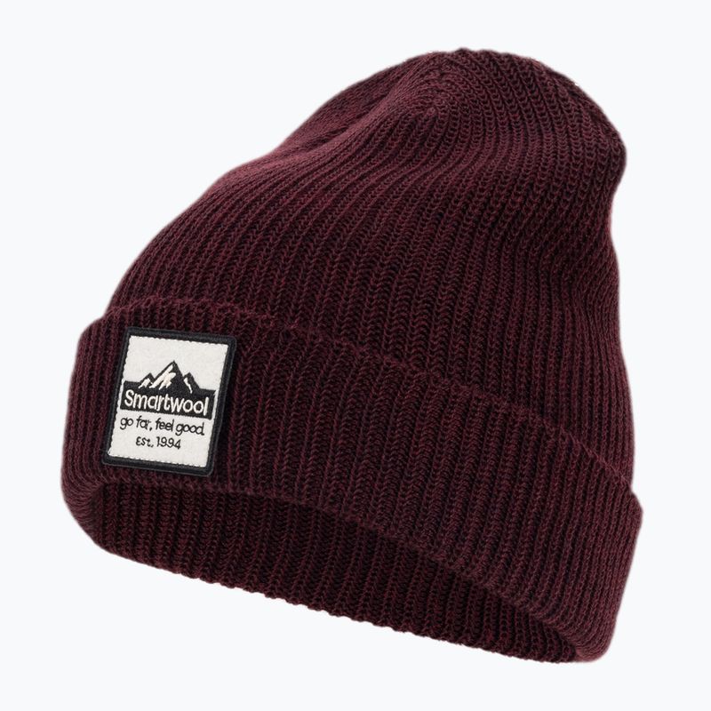 Zimná čiapka Smartwool Patch bordová 11493-K4 3