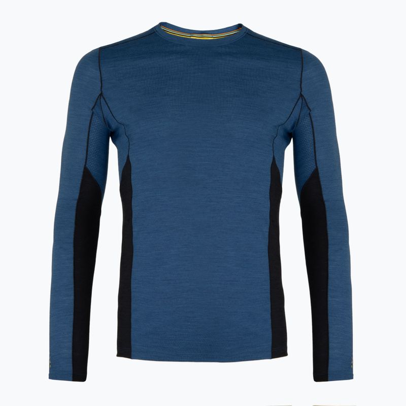 Pánska termoaktívna mikina Smartwool Merino Sport Crew laguna blue/deep navy