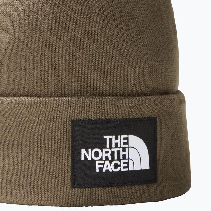 The North Face Dock Worker Recyklovaná zimná čiapka nová taupe green 2