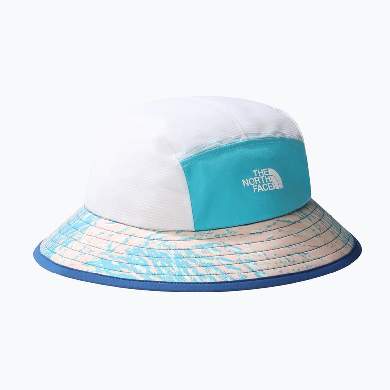 The North Face TNF Run Bucket bielo-modrá bežecká čiapka NF0A7WH5IR11