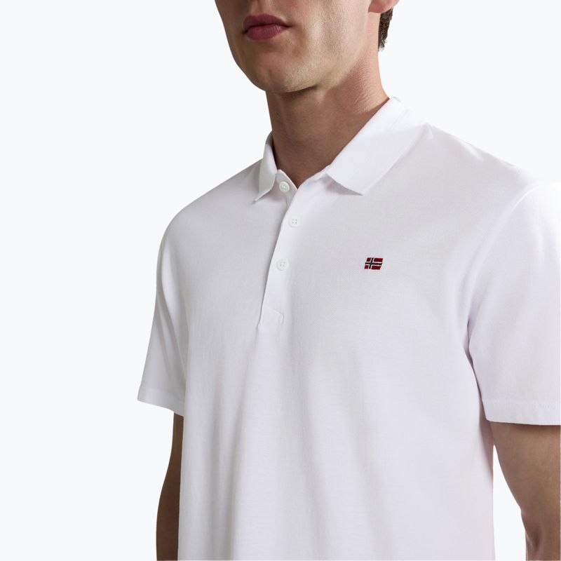 Pánske polo tričko Napapijri Ealis brightwhite 4