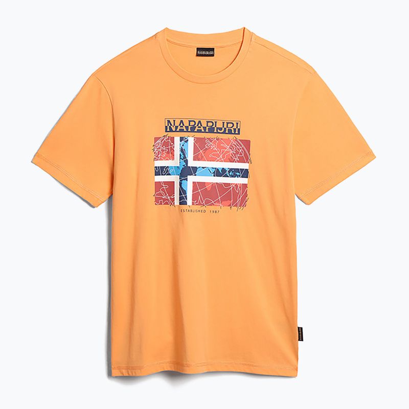Pánske tričko Napapijri NP0A4H22 naranja 5