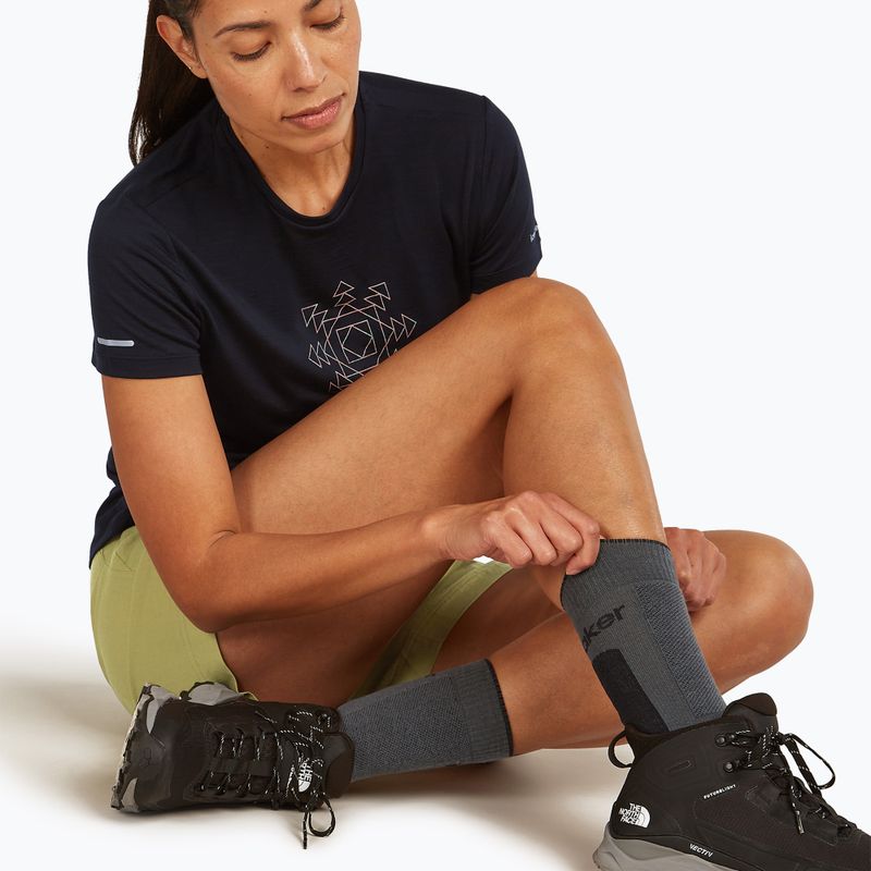 Dámske ponožky Icebreaker Merino Hike+ Medium Crew obsidian/black 4