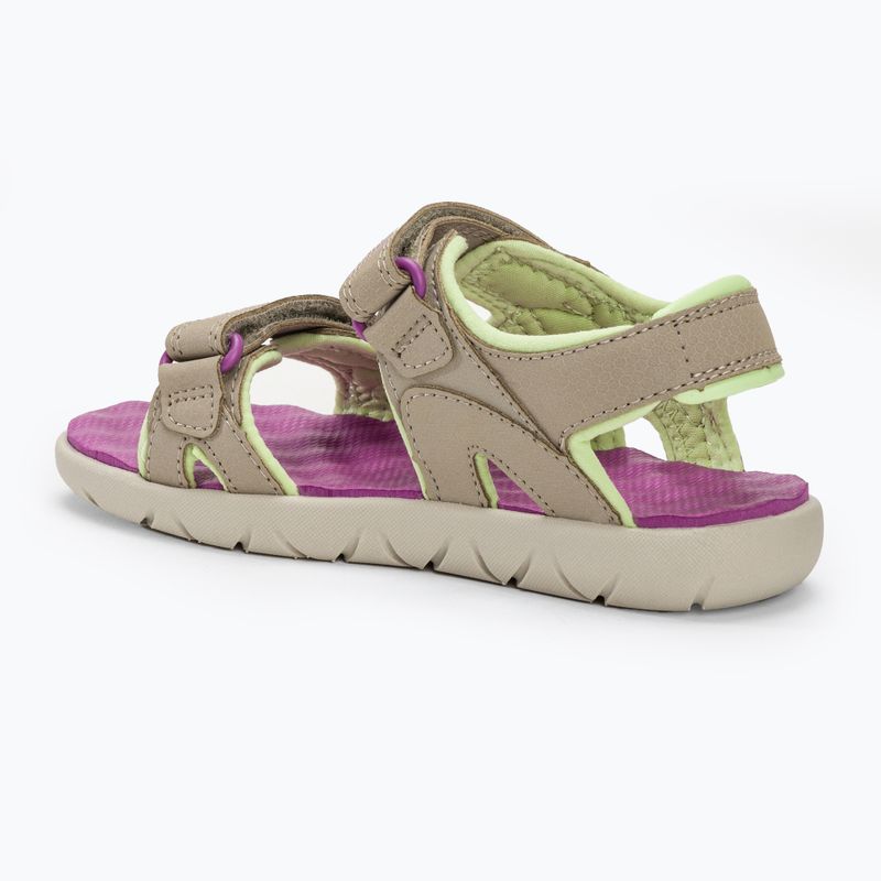 Detské sandále Timberland Perkins Row 2 Strap z čistého kašmíru 3